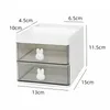 Boîtes de rangement Bacs Boîte de bureau Organisateur Type de tiroir Transparent Acrylique Bureau Papeterie Main Compte Rack Simple Porte-Stylo 230907