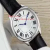 Directo de fábrica, última versión, reloj automático Super Caliber, esfera blanca, caja de reloj de acero 316 L, relojes para hombre, relojes de pulsera superiores 221Y