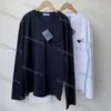 Pulloverblouse Casual Comfortabel Casual Ronde hals Zak T-shirt met lange mouwen Basis 2 kleuren blouse voor dames