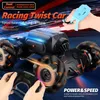 ElectricRC Auto 24G RC Auto Speelgoed Gebaardetectie Draaien Stunt Drift Klimmen Autoradio Op afstand bestuurbaar RC Speelgoed voor kinderen Jongens Volwassenen 230906