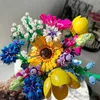 Blocchi NUOVO Bouquet di fiori di campo 10313 Blocchi di fiori Decorazioni per la casa Illustrazione Vacanza Giocattolo fai da te Fidanzata Regali di Natale R230907