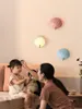 Lampa ścienna Nordic Ocean Shell Lampy ceramiczne sypialnia Pokój dziecięcy dziewczyna księżniczka kreskówka motyw krawataków
