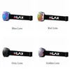 Ski Goggles ELAX BRAND Double Layers AntiFog Ski Goggles Snow Snowboard Glasses Snowmobile Eyewear Outdoor Sport Ski Googles 230906