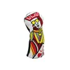 Other Golf Products Golf Club Wood Headcovers Driver Fairway Woods Hybrid Cover Golf club head protective sleeve Character embroidery 230907