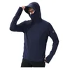 Vestes d'extérieur Sweats à capuche TRVLWEGO à manches longues à capuche été femmes soleil Protection UV vêtements à séchage rapide hommes veste à capuche mince sweat de plage 230907