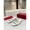 New 23ss Designer Women Sandals Slippers Outdoors Sexy Slide grainy cowhide Casual Sandal Summer Luxury Fashion brand Ladies Beach Slippers