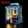 Aircraft Modle BrikSmax LED Light Kit för 41714 Andrea's Theatre School Building Blocks Set Inkludera Model Toys Children 230907