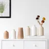 Vase Nordic Ceramic Vase Retro Creative Decoration Home Farmhouse Living Room Shelf Table BookshelfMantel Entreway Decor Crafts 230907