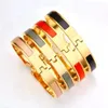 Bracelet Bracelet de créateur en acier de mode avec boucle de lettre 8mm largeur bracelets d'inspiration pour les femmes bijoux de fête goutte 230906