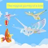 ElectricRC Animals 360 grader 24 GHz Flying RC Bird Toy Birds Mini Drone Toys Remote Control EBIRDCHARGEABEL Gifts 230906