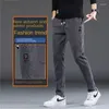 Мужские джинсы Модельер Джинсовые брюки Slim Fit с эластичной резинкой на талии Гарем Бойфренд Ковбой для мужчин