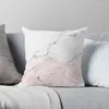 Fodera per cuscino in marmo rosa cipria