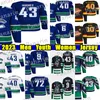 #43 Quinn Hughes Reverse Retro Hockey Jersey #40 Elias Pettersson Tyler Myers Brock Boeser Demko Nils Aman Alexander Mogilny Trevor Linden J.T. Miller Pavel Bure Jerseys