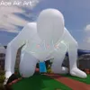 Homem atleta gigante de personagem de corrida inflável ao ar livre para decoração de eventos esportivos ou exibição de palco