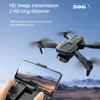 S86 Mini Drone 4K HD Pojedyncza kamera 4-stronnicza przeszkoda w podczerwieni Dron Dron Professional Smart Hover Pilot Control Drony S86