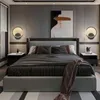 Lampa ścienna nowoczesne lampy LED minimalistyczne półkoliste kinkiety aluminiowe do salonu sypialnia sypialnia nocna jadalnia