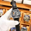 Наручные часы MAN WATCH Полые классические роскошные скелетонизированные мужские водонепроницаемые светящиеся ретро с автоматическим заводом мужские механические наручные