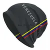 Beanie/Skull Caps flagga av Venezuela Bonnet Hats Cool Sticked Hat For Men Women Winter Warm Skullies Beanies Caps X0907