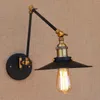 Wandleuchte Retro Vintage verstellbare lange Schwenkarmleuchte Edison Loft-Stil Industrieleuchte Applikationen LED