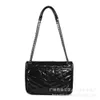 Bolsa feminina tote designer sacos de cera de óleo carteiro ombro saco de corrente plissado yslsbag lxnd 3bst