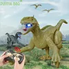 ElectricRC Animaux Interactif Cadeau pour Enfants Mise à Niveau Charge Raptor Télécommande Dinosaure Simulation Son Lumière Marche Modèle Électrique VD111 230906