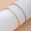 Strand Stretch Tennisarmband met Klaver Charme Luxe Gouden Plaat Paar Hart Iced Out Zirkonia Dunne Pulsera Sieraden Geschenken