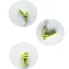 Andra Office School Supplies 10 Uppsättningar Namn Badge Holder Set med Clips Plastic Nurse ID CLIP STACTERY 230907