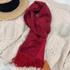 2023 Nouvelle écharpe d'hiver Lettre classique Designer Cachemire Écharpe chaude Hommes et femmes Châle Pashmina Designers Épais Écharpes chaudes Laine Long Châle Cadeau de Noël