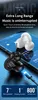 Наушники-клипсы с одним ухом Беспроводные наушники Bluetooth 5.3 Умные спортивные наушники с длительным сроком службы батареи Ушной крючок с микрофоном Наушники с костной проводимостью Hi-Fi Стерео шум J1