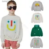 Hoodies Sweatshirts Bebe Store BC 23 AW AW Toddler Boys Güzel Sweatshirt ve Pantolon Setleri BC Marka Kızlar Sevimli Giysiler Kış Giyim Bobo T230907