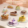 Aircraft Modle Builds Bloks Pastries Food Modele Desers Dekoracje ciasta Kreatywny montaż zabawki dla dzieci