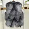 Women's Fur Faux Fur Luxury High Quality Faux Fur Vest Coats Women New Winter Sleeveless Thick Patchwork Designer High Grade Double Faced Fur Coat x0907