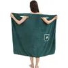 Полотенце для ванной комнаты, женский носимый халат для душа, мягкий для взрослых, домашний текстиль и полотенца для сауны