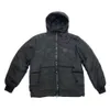 Man Jacket Down Coat Embroidery Bomber Coats Puffer Jackets Winter Coat Hooded Outwears Streetwears Sport Windbreaker Asian Size M-2XL