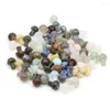 Hänge halsband 1 st kristallprydnader naturliga jade sodalit svamp form hål gratis små diy hushållsdekoration smycken tillverkning