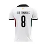 22 23 24 Neu Portugal C RONALDO BERNARDO Nationalmannschaft Fanspielerversion Fußballtrikots Europapokal JOAO FELIX PEPE Fußballtrikot Heim-Auswärts-Kinderausrüstung Uniformen