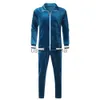 Tracksuits masculinos legal casaco simples sportswear macio manga longa esportes conjunto de duas peças zíper conjunto de duas peças terno para esportes x0907