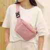 Midjeväska's väska högkvalitativ oxford tygvattentäta bältespåsar Crossbody Chest Female Fashion Fanny Pack Banana Hip Purse 230906