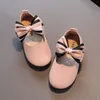 Babyschoenen Meisjes Baby Prinses Schoenen Strik Sandalen Dansen Baby Leer Single Kids Fashion Party Baby's Meisje Casual