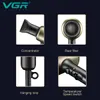Autres articles de massage VGR V453 Design 18002200W Sèche-cheveux professionnel puissant pour salon électrique à grande vitesse 230906