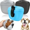 Portable Dog Training Waist Bag silicone Feeders Treat Snack Bait Dogs Obedience Agility Outdoor Food Storage Pouch Food Reward Waist Bags Wholesale u0907