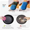 Sponzen Schuursponsjes Nieuwe Keuken Schoonmaken Schrobben Sponzen Herbruikbare Niet-kras Microfiber Scrubber Spons Home Clean Pot Pan Schotel Dhdrx