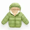 Jassen Baby Kinderen Jassen Winter Dikke Jassen Voor Jongens Warme Pluche Dikker Bovenkleding Voor Meisjes Bont Capuchon Kinderkleding Snowsuit 230906