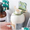 Storage Holders Racks New Mti-Purpose Shampoo Gel Bottle Holder Wall-Mounted Wall Adhesive Soap Stand Diameter Adjustable Hanger Hoo Dhj6L