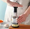 Creative Garlic Chopper Multifunctional Onion Vegetable Slicer Cutter Dicer Utensils New Peeler Manual Food Kitchen Cooking Tools SN6254