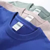 Men's T Shirts Urban Label 240g Cotton Long Sleeved T-shirt Men Thick Heavy Solid Color Sports For Women Comfortable Breathable Tops