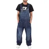 Jeans pour hommes Mode Hommes Casual Denim Salopette Est Arrivée Solide Couleur Pantalon avec poches Plus Taille S-3XL3409