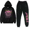 Tracksuit Mężczyźni 555 Bluzy z kapturem z kapturem SP5DER Projektant bluzy z kapturem Bluza Kobiety Pants Męskie Skocie