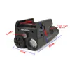 Accessori tattici Torcia a LED XC2 Torcia per pistola ultra compatta Combo Red Dot Laser Airsoft