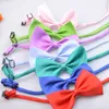 Vêtements pour chiens 50100 pcslot Mix Couleurs Gros Accessoires de toilettage pour animaux de compagnie Lapin Chat Noeud papillon réglable Bowtie Produits multicolores 230906